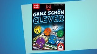 YouTube Review vom Spiel "Ganz schÃ¶n clever WÃ¼rfelspiel" von SPIELKULTde