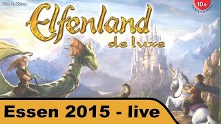 YouTube Review vom Spiel "Elfenland de luxe" von Hunter & Cron - Brettspiele