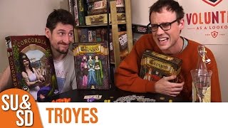 YouTube Review vom Spiel "Troyes" von Shut Up & Sit Down