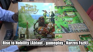 YouTube Review vom Spiel "Rise to Nobility - The Future of  The Five Realms" von SpieleBlog