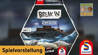 YouTube Review vom Spiel "Break In: Alcatraz" von Hunter & Cron - Brettspiele