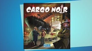 YouTube Review vom Spiel "Cargo Noir" von SPIELKULTde