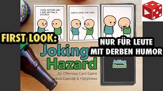 YouTube Review vom Spiel "Joking Hazard" von Brettspielblog.net - Brettspiele im Test