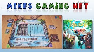 YouTube Review vom Spiel "Iquazú" von Mikes Gaming Net - Brettspiele