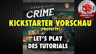 YouTube Review vom Spiel "Chronicles of Crime" von Brettspielblog.net - Brettspiele im Test
