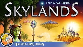 YouTube Review vom Spiel "Skylands" von BoardGameGeek
