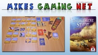 YouTube Review vom Spiel "Die Verbotene Stadt" von Mikes Gaming Net - Brettspiele