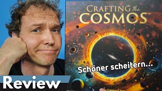 YouTube Review vom Spiel "Crafting the Cosmos" von Hunter & Cron