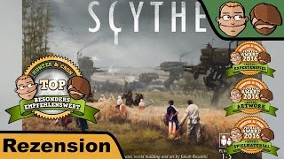 YouTube Review vom Spiel "Scythe" von Hunter & Cron - Brettspiele