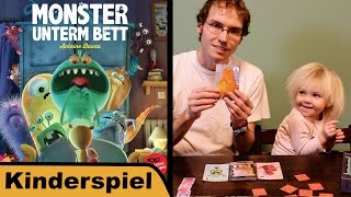 YouTube Review vom Spiel "Monster unterm Bett" von Hunter & Cron - Brettspiele