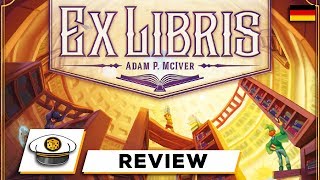 YouTube Review vom Spiel "Ex Libris" von Get on Board