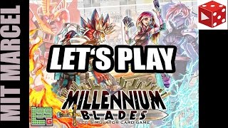 YouTube Review vom Spiel "Millennium Blades" von Brettspielblog.net - Brettspiele im Test