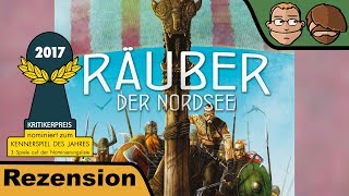 YouTube Review vom Spiel "RÃ¤uber der Nordsee" von Hunter & Cron - Brettspiele