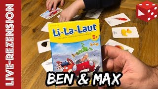 YouTube Review vom Spiel "Li-La-Laut" von Brettspielblog.net - Brettspiele im Test