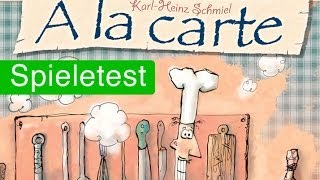 YouTube Review vom Spiel "Ã€ la carte Kochspiel" von Spielama