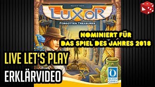 YouTube Review vom Spiel "Luxor" von Brettspielblog.net - Brettspiele im Test