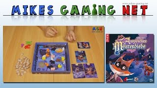 YouTube Review vom Spiel "Ausgefuchste Meisterdiebe" von Mikes Gaming Net - Brettspiele