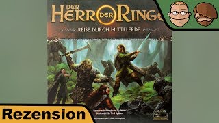 YouTube Review vom Spiel "Der Herr der Ringe: Reise durch Mittelerde" von Hunter & Cron - Brettspiele