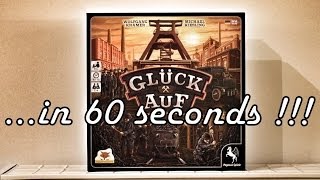 YouTube Review vom Spiel "Glück Auf" von Hunter & Cron - Brettspiele