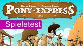 YouTube Review vom Spiel "Pony Express" von Spielama