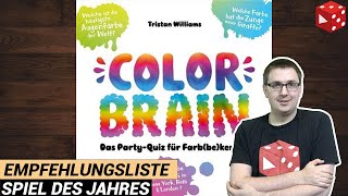 YouTube Review vom Spiel "Color Brain" von Brettspielblog.net - Brettspiele im Test