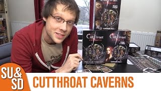 YouTube Review vom Spiel "Cutthroat Caverns" von Shut Up & Sit Down