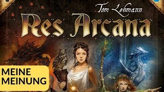 YouTube Review vom Spiel "Res Arcana" von Brettspielblog.net - Brettspiele im Test