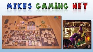 YouTube Review vom Spiel "Die Alchemisten" von Mikes Gaming Net - Brettspiele