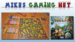 YouTube Review vom Spiel "Relic Runners" von Mikes Gaming Net - Brettspiele