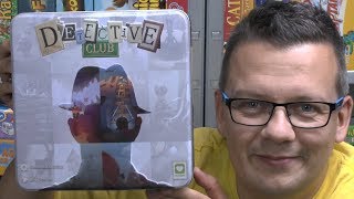 YouTube Review vom Spiel "Detective Club" von SpieleBlog