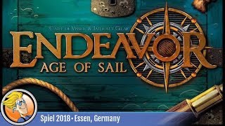 YouTube Review vom Spiel "Endeavor: Age of Sail" von BoardGameGeek