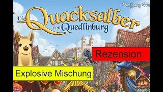 YouTube Review vom Spiel "Die Quacksalber von Quedlinburg: Die Alchemisten (2. Erweiterung)" von Spielama