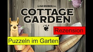 YouTube Review vom Spiel "Cottage Garden" von Spielama