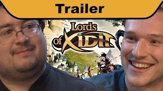 YouTube Review vom Spiel "Lords of Xidit" von Hunter & Cron - Brettspiele