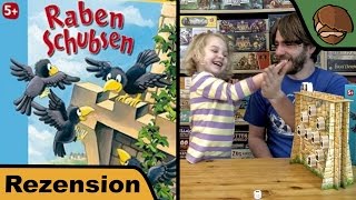 YouTube Review vom Spiel "Raben schubsen" von Hunter & Cron - Brettspiele