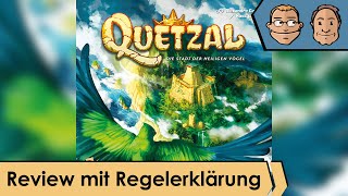 YouTube Review vom Spiel "Quetzal: Die Stadt der heiligen Vögel" von Hunter & Cron