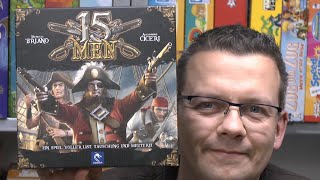 YouTube Review vom Spiel "15 Men" von SpieleBlog