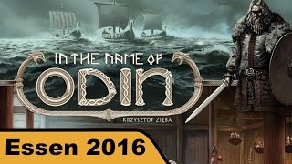 YouTube Review vom Spiel "Im Namen Odins" von Hunter & Cron - Brettspiele