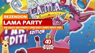 YouTube Review vom Spiel "L.A.M.A. Party Edition" von Spielama