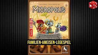 YouTube Review vom Spiel "Micropolis" von Brettspielblog.net - Brettspiele im Test