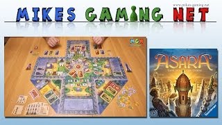 YouTube Review vom Spiel "Asara - Land der 1000 Türme" von Mikes Gaming Net - Brettspiele