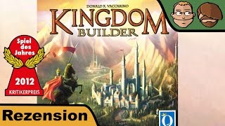 YouTube Review vom Spiel "Kingdom Builder: Big Box (2014)" von Hunter & Cron - Brettspiele
