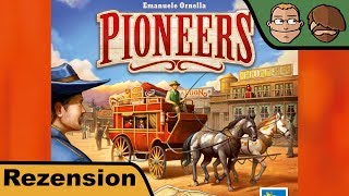 YouTube Review vom Spiel "Pioneers" von Hunter & Cron - Brettspiele