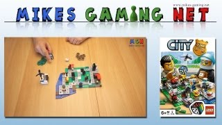 YouTube Review vom Spiel "LEGO City Alarm" von Mikes Gaming Net - Brettspiele