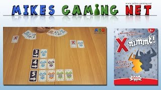 YouTube Review vom Spiel "X nimmt!" von Mikes Gaming Net - Brettspiele