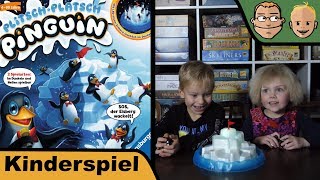 YouTube Review vom Spiel "Plitsch-Platsch Pinguin" von Hunter & Cron - Brettspiele