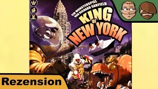 YouTube Review vom Spiel "King of New York" von Hunter & Cron - Brettspiele