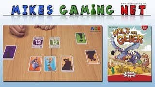 YouTube Review vom Spiel "Hol's der Geier" von Mikes Gaming Net - Brettspiele