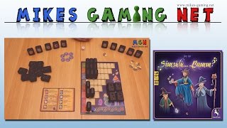 YouTube Review vom Spiel "Simsala… Bumm?" von Mikes Gaming Net - Brettspiele