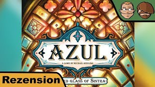 YouTube Review vom Spiel "Azul: Die Buntglasfenster von Sintra" von Hunter & Cron - Brettspiele